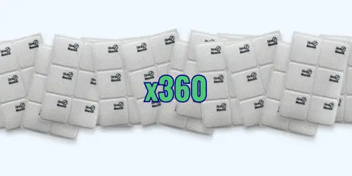 zéro moustik - pack maxi sans motif 360 patchs