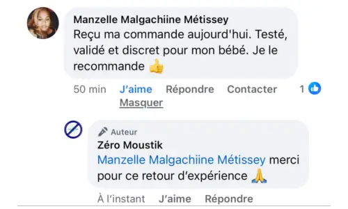Zéro moustik avis clients