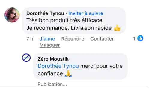Zéro moustik avis clients
