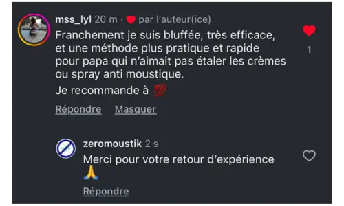 Zéro moustik avis clients