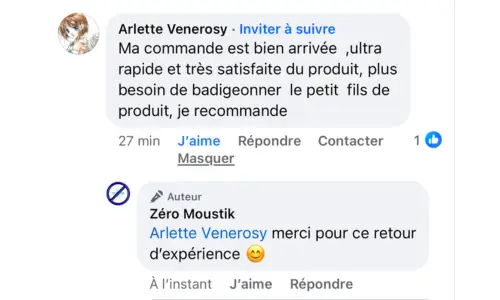 Zéro moustik avis clients