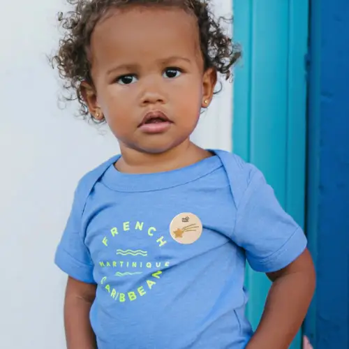 bébé avec patch anti yens yens